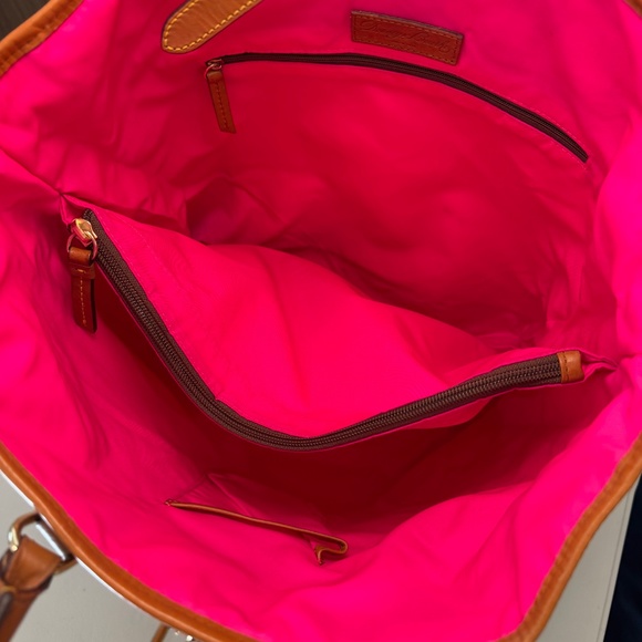 Dooney & Bourke Nylon Editors Tote Navy Blue - Picture 10 of 16